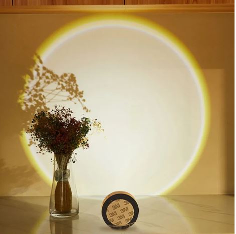 Sunset Projection Lamp — Ambient Mood Light