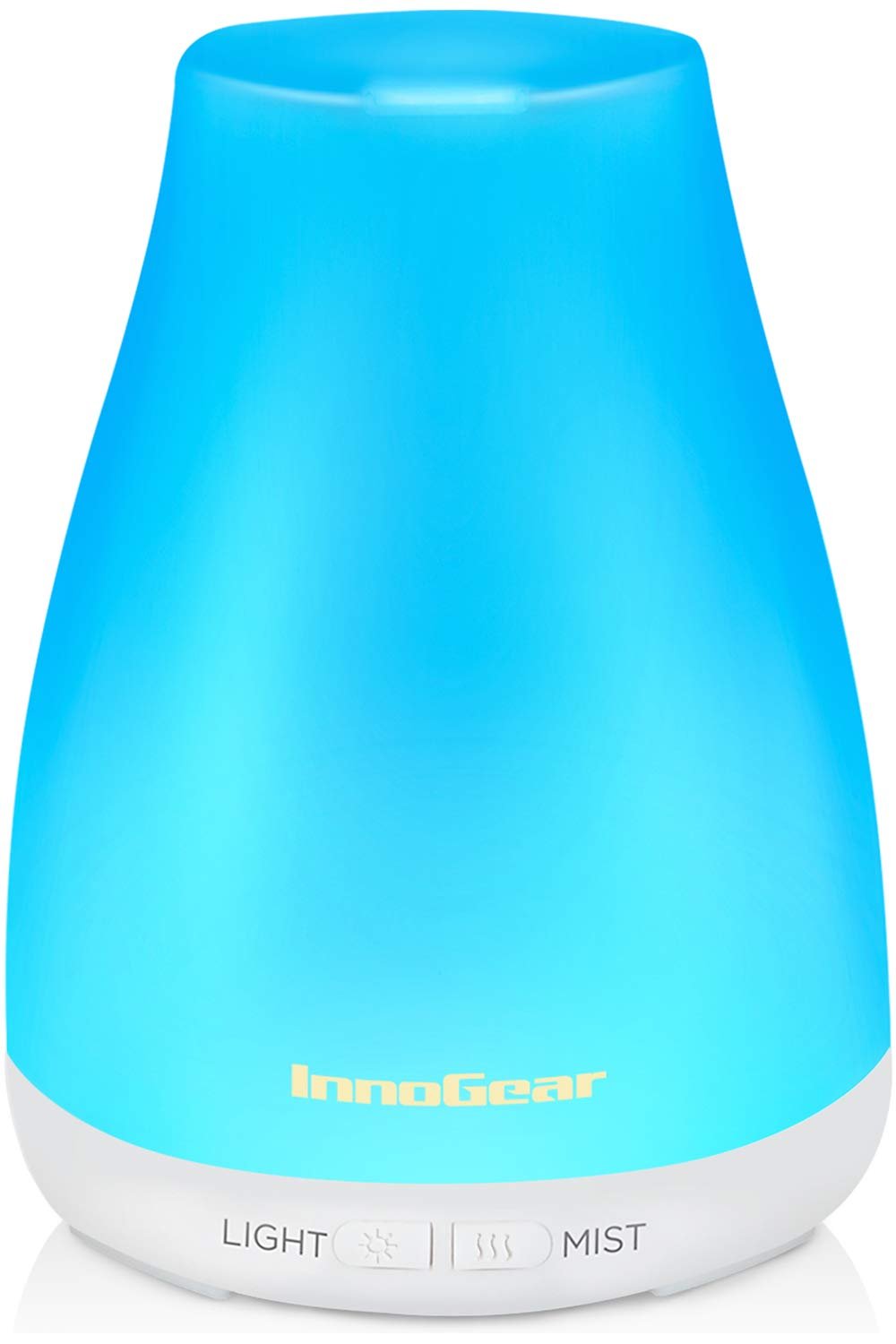 Aromatherapy Essential Oil Diffuser — Ultrasonic LED Mist Humidifier