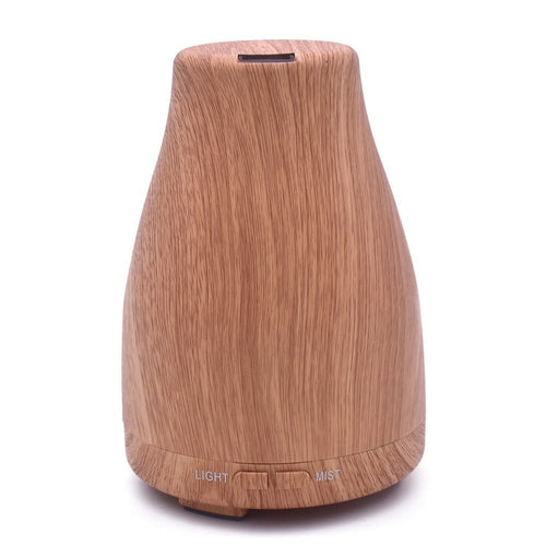 Aromatherapy Essential Oil Diffuser — Ultrasonic LED Mist Humidifier