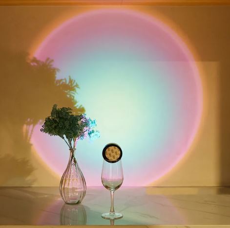 Sunset Projection Lamp — Ambient Mood Light