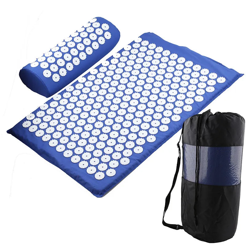 Acupressure Mat & Pillow Set — Back, Neck & Stress Relief