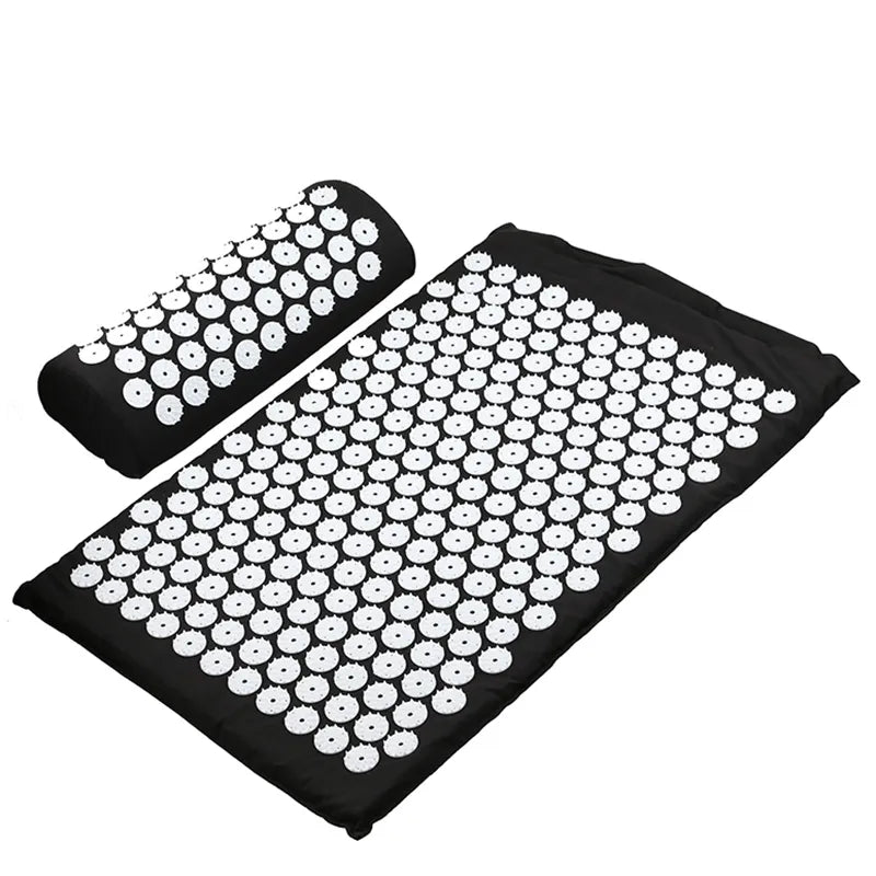 Acupressure Mat & Pillow Set — Back, Neck & Stress Relief