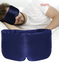 Silk-Feel Cooling Sleep Eye Mask — Blackout Comfort for Better Sleep