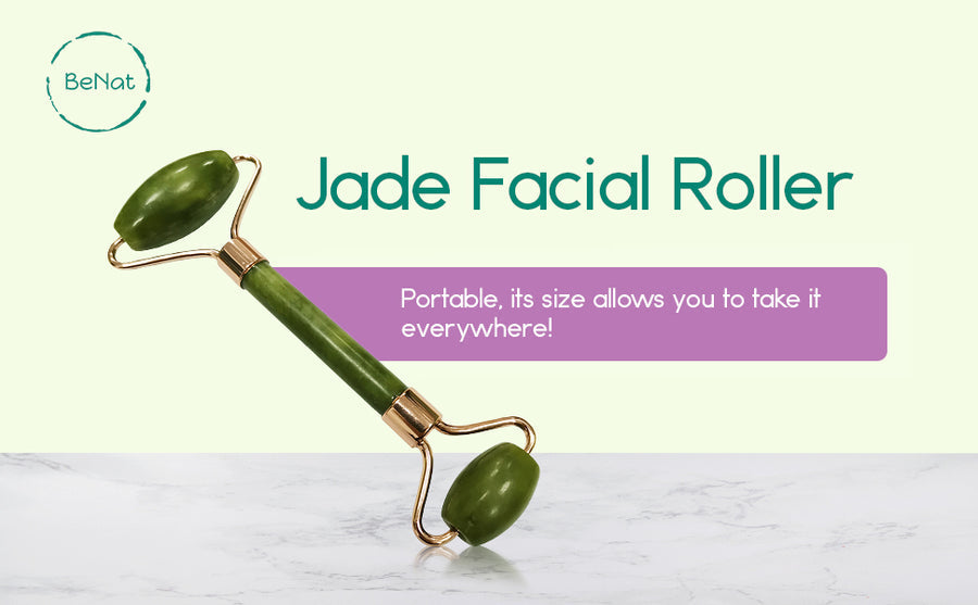 Jade Roller & Gua Sha Set — Facial Sculpting Gift Box